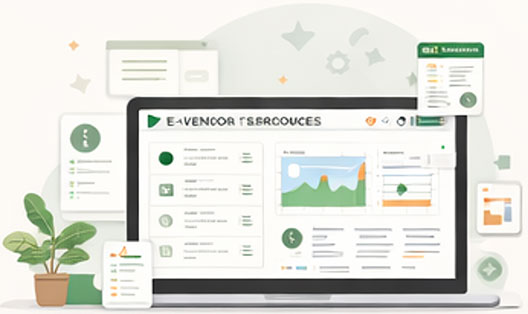Ilustrasi E-Vendor